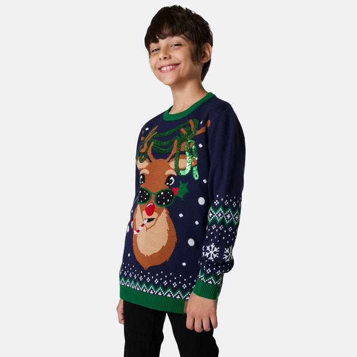 Rudolph Matching Family Christmas Jumpers