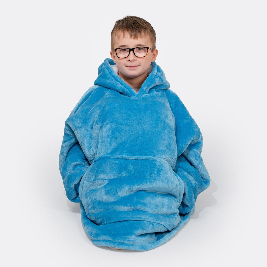 Kids' Blue HappyHoodie