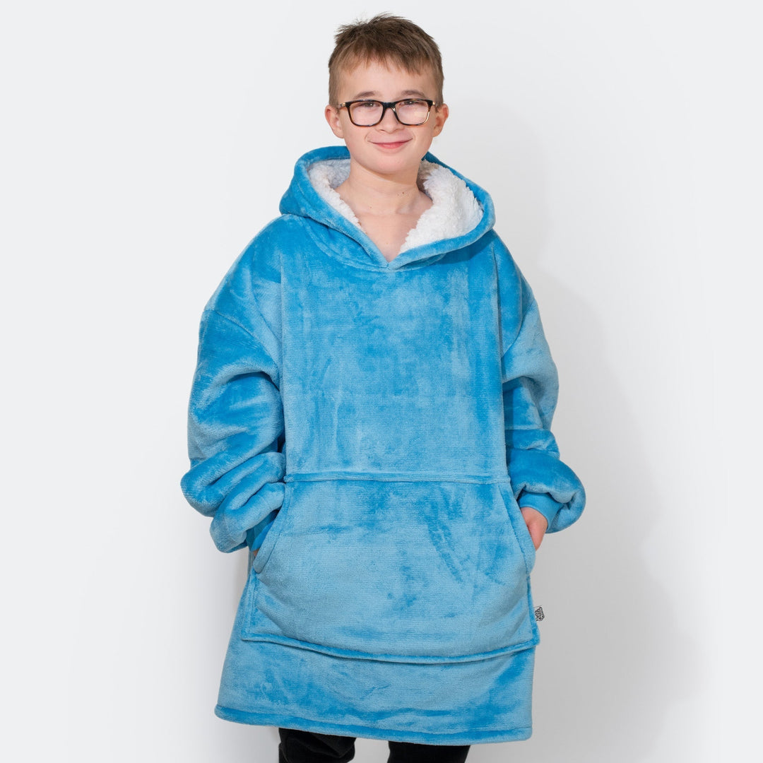 Kids' Blue HappyHoodie