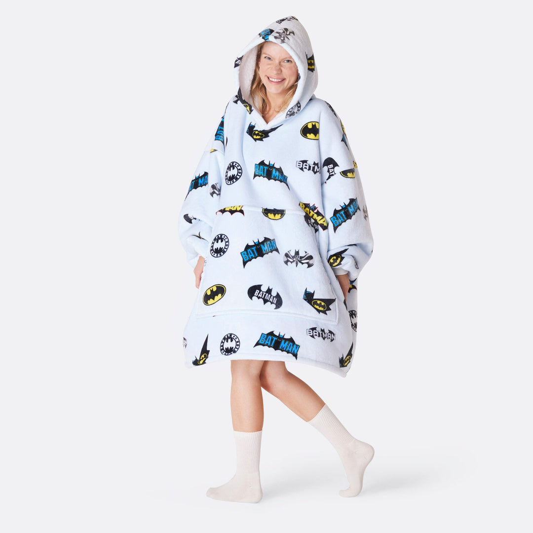 Light Blue Batman HappyHoodie