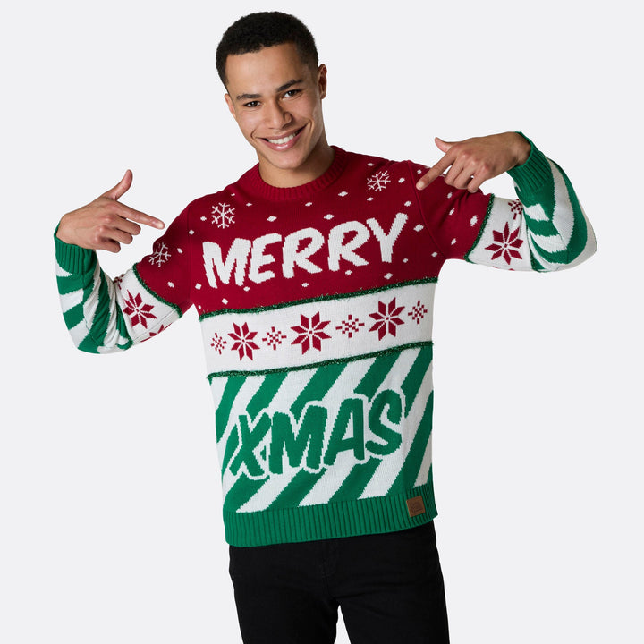 Merry Xmas Matching Family Christmas Jumpers