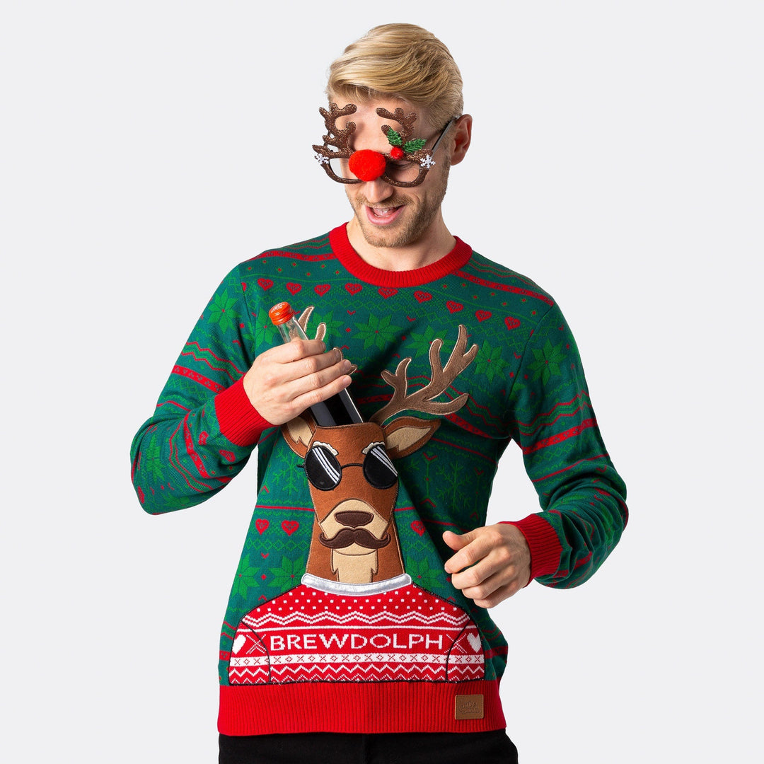 Men's Brewdolph Christmas Jumper