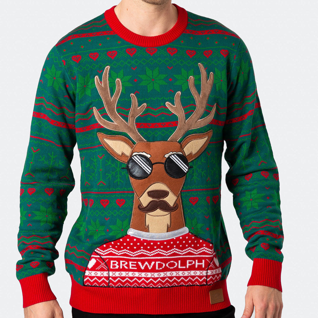 Men's Brewdolph Christmas Jumper