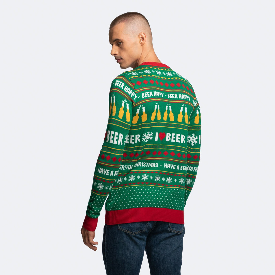 Men’s Most Wonderful Time for a Beer Christmas Jumper