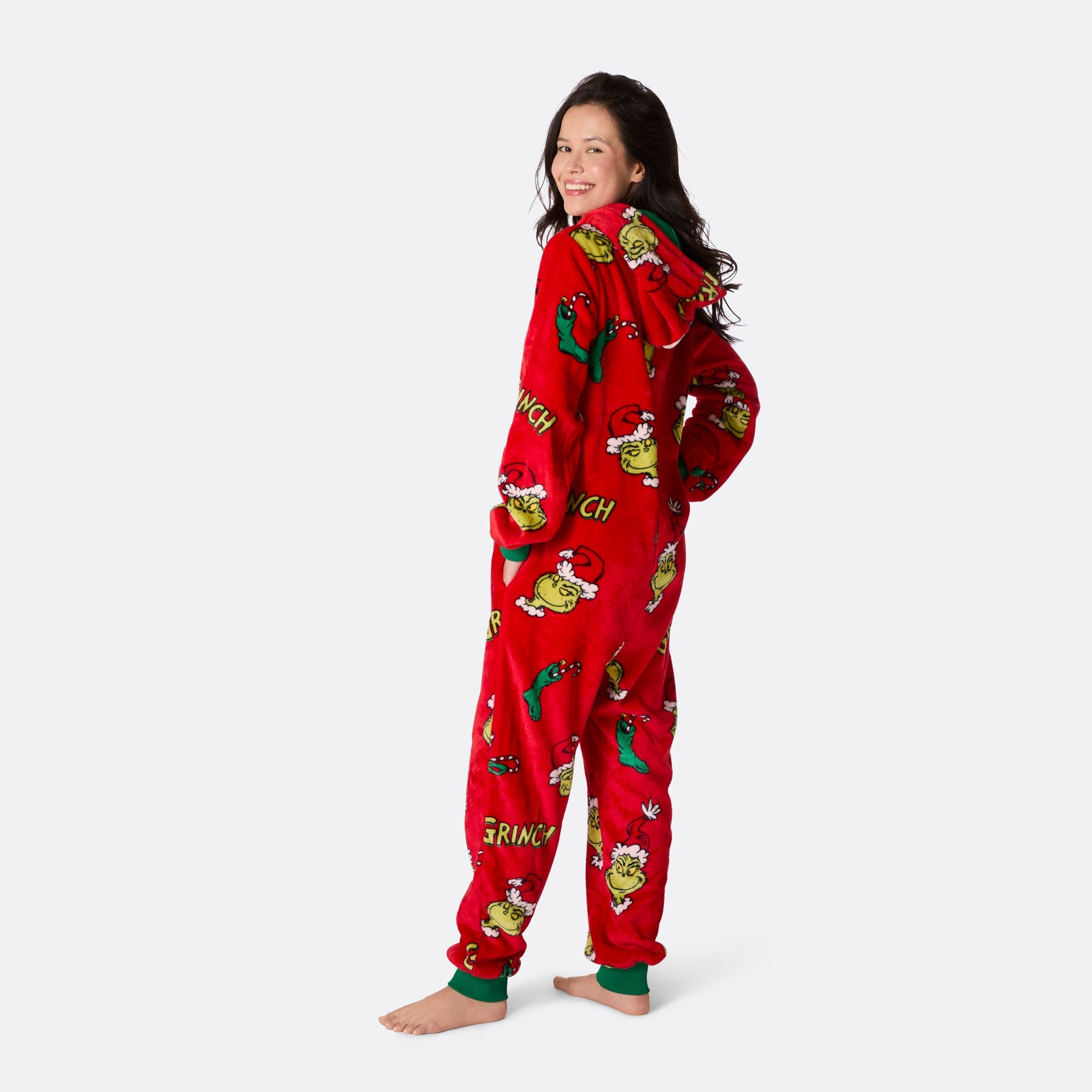 Women s The Grinch Onesie SillySanta