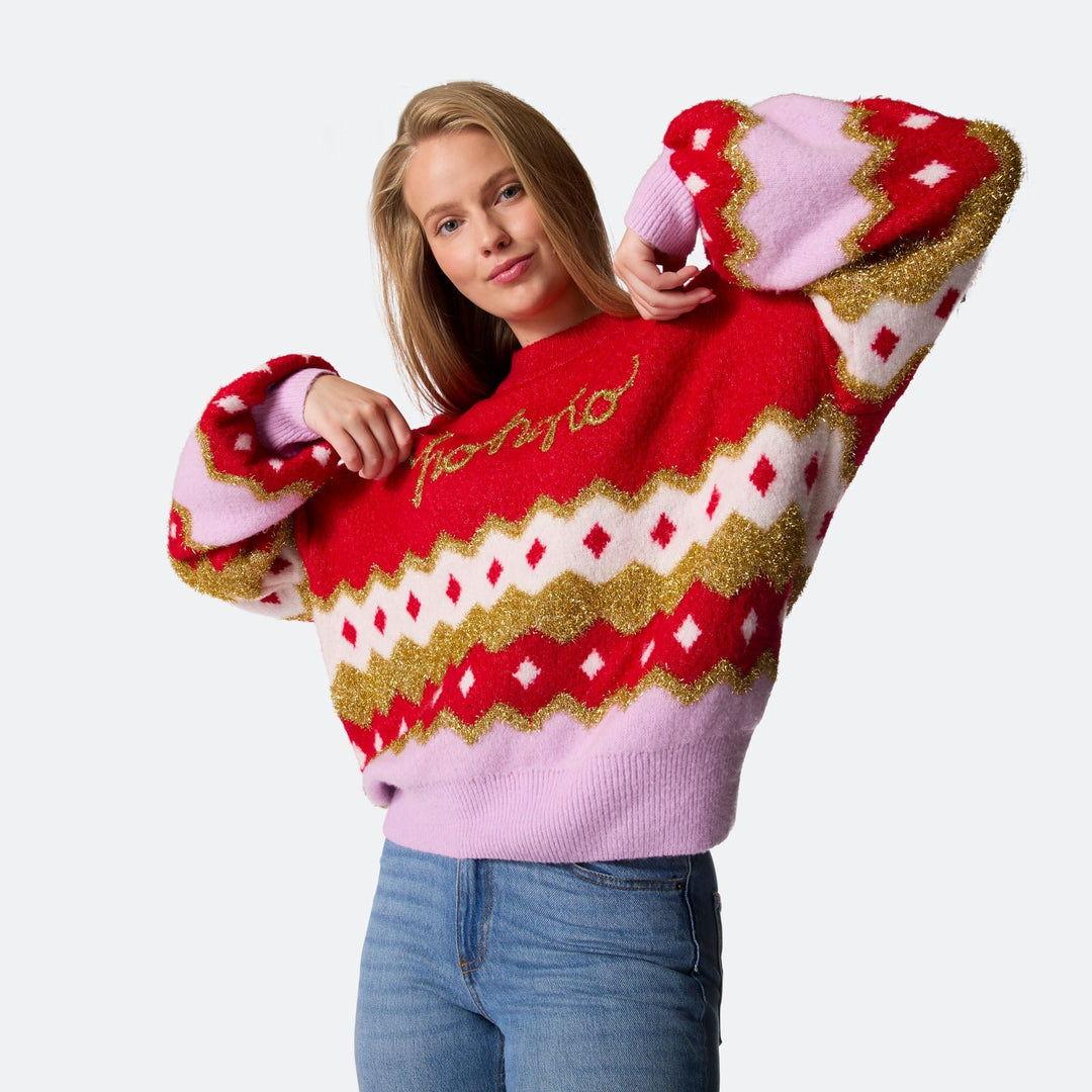 Women's Hohoho Oversized Christmas Jumper