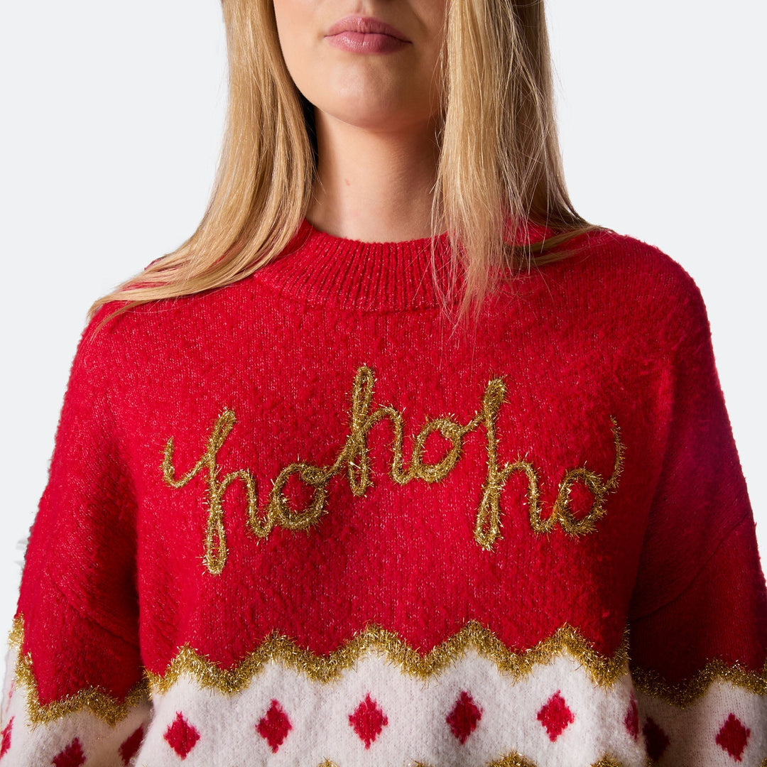 Women's Hohoho Oversized Christmas Jumper