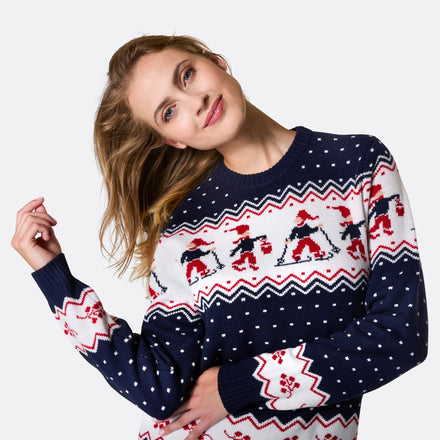 Women's Christmas Scenery Christmas Jumper