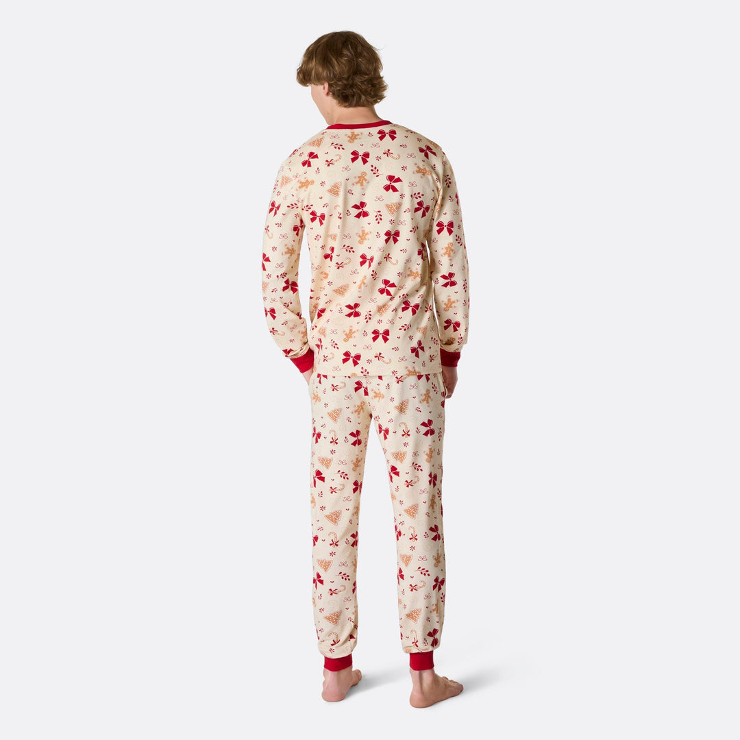 Men's Gingerbread Christmas Pyjamas