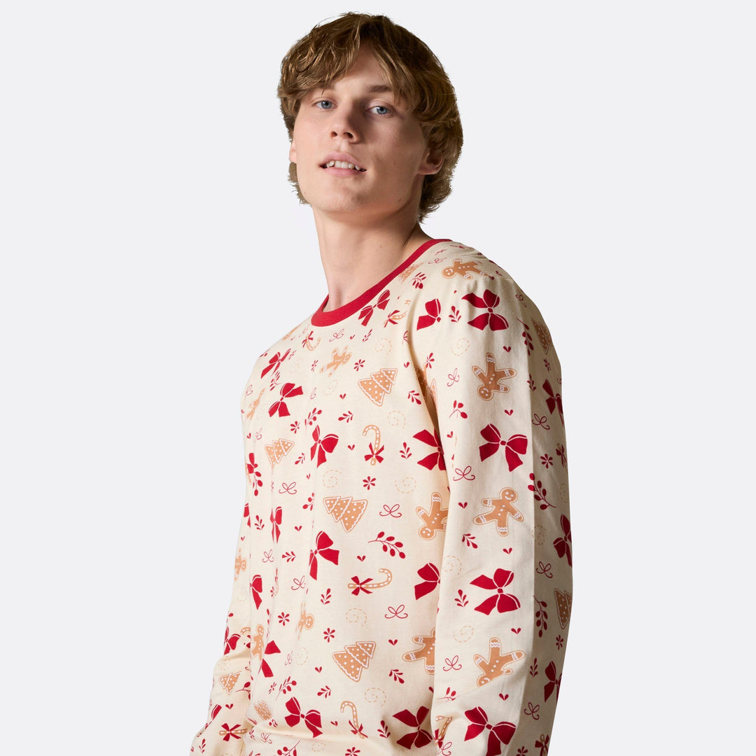 Men's Gingerbread Christmas Pyjamas