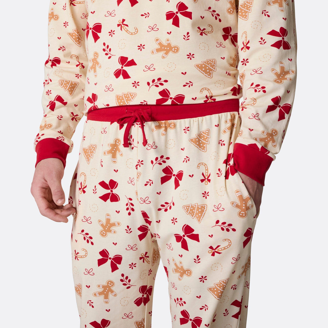 Men's Gingerbread Christmas Pyjamas