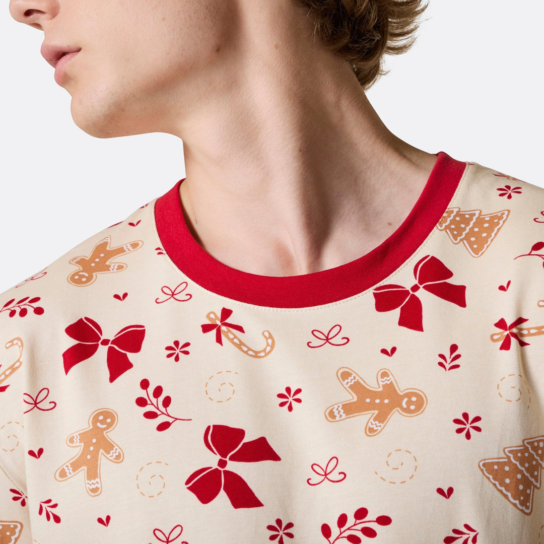 Men's Gingerbread Christmas Pyjamas