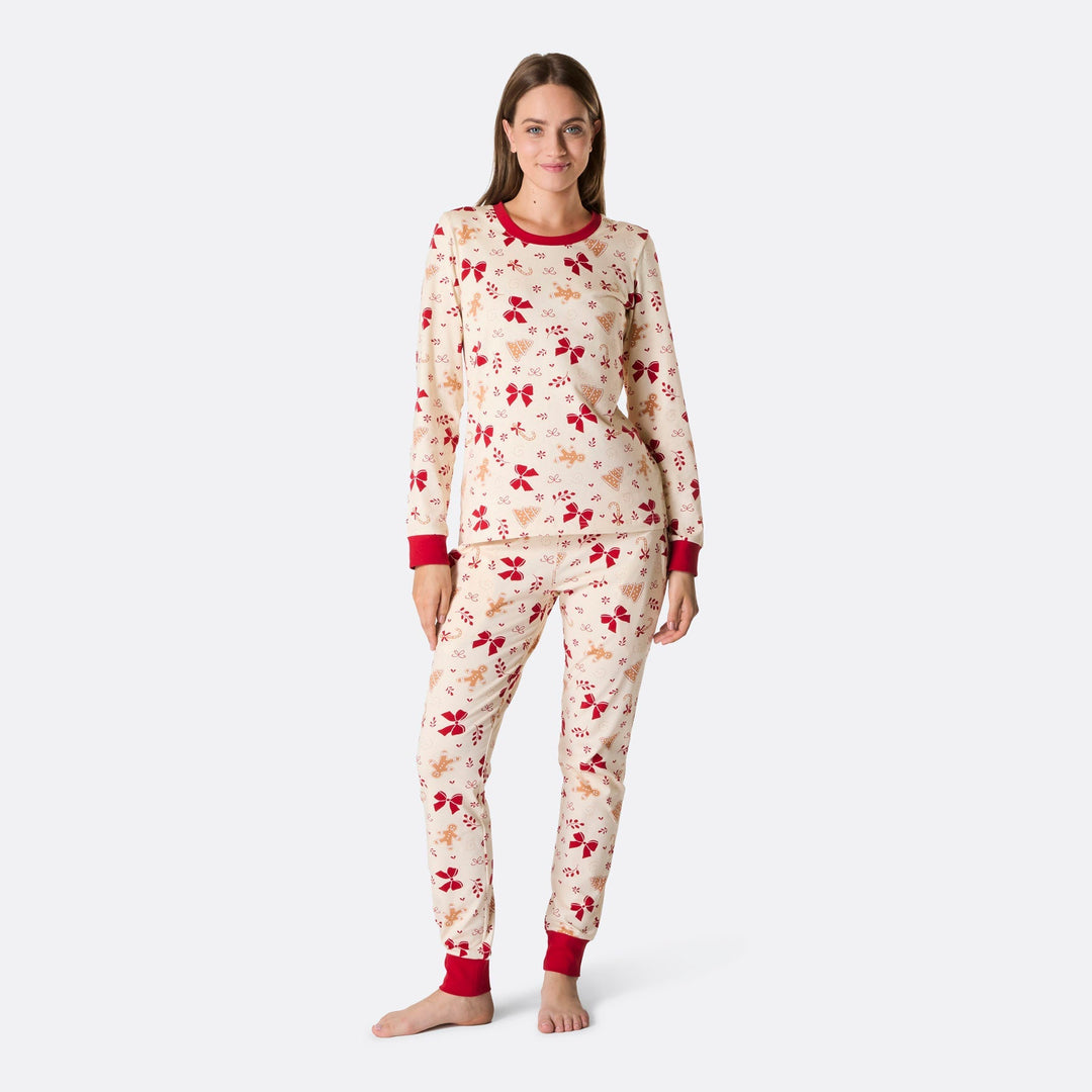 Women's Gingerbread Christmas Pyjamas
