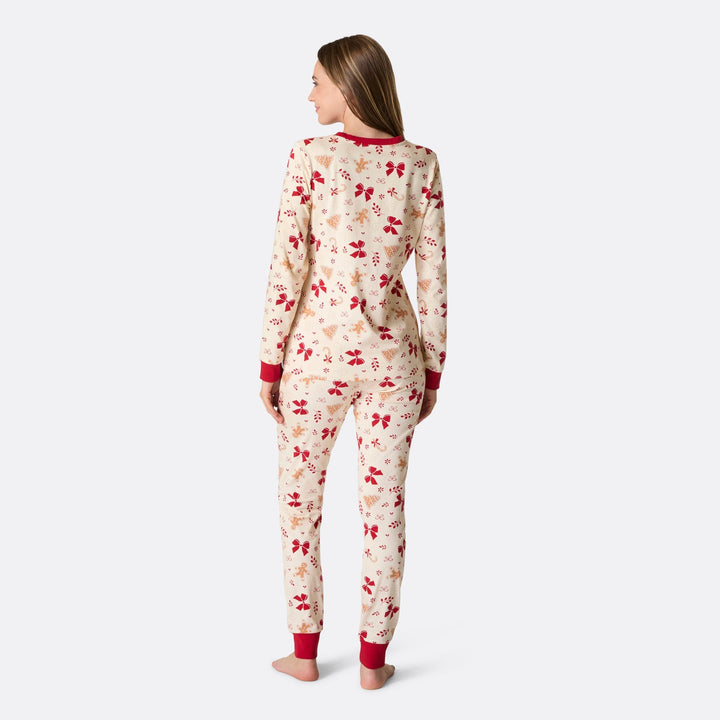 Women's Gingerbread Christmas Pyjamas