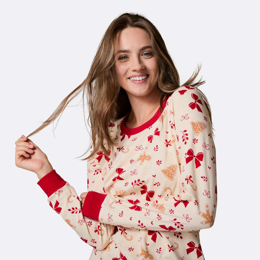 Women's Gingerbread Christmas Pyjamas