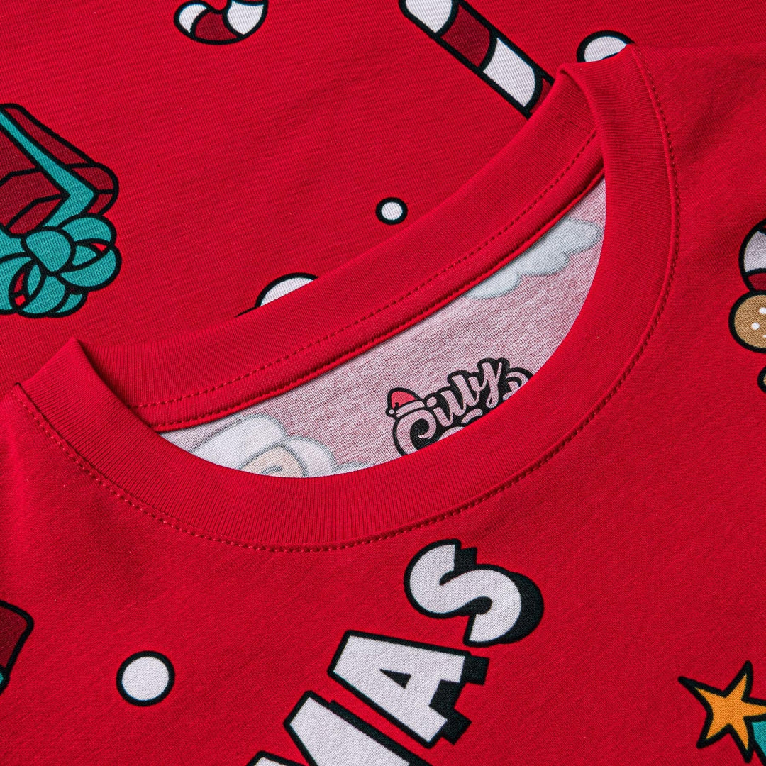 Kids' Red Xmas Christmas Pyjamas