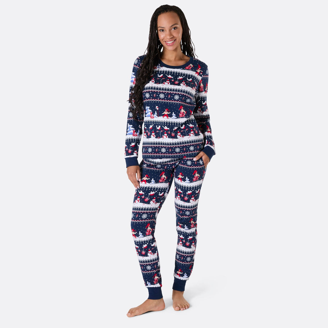 Women's Christmas Scenery Christmas Pyjamas