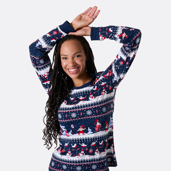 Women's Christmas Scenery Christmas Pyjamas
