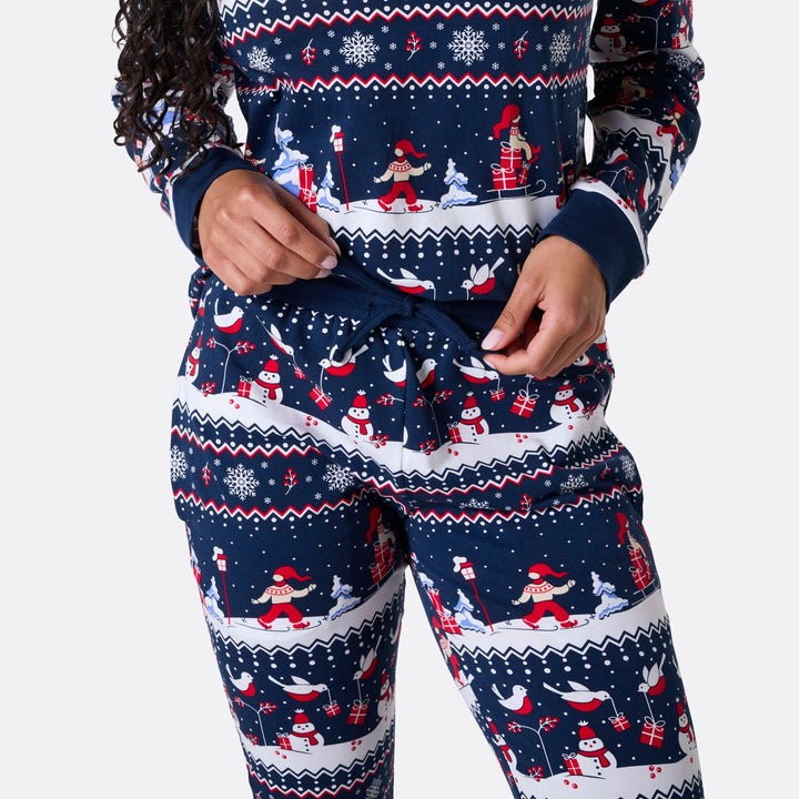 Women's Christmas Scenery Christmas Pyjamas