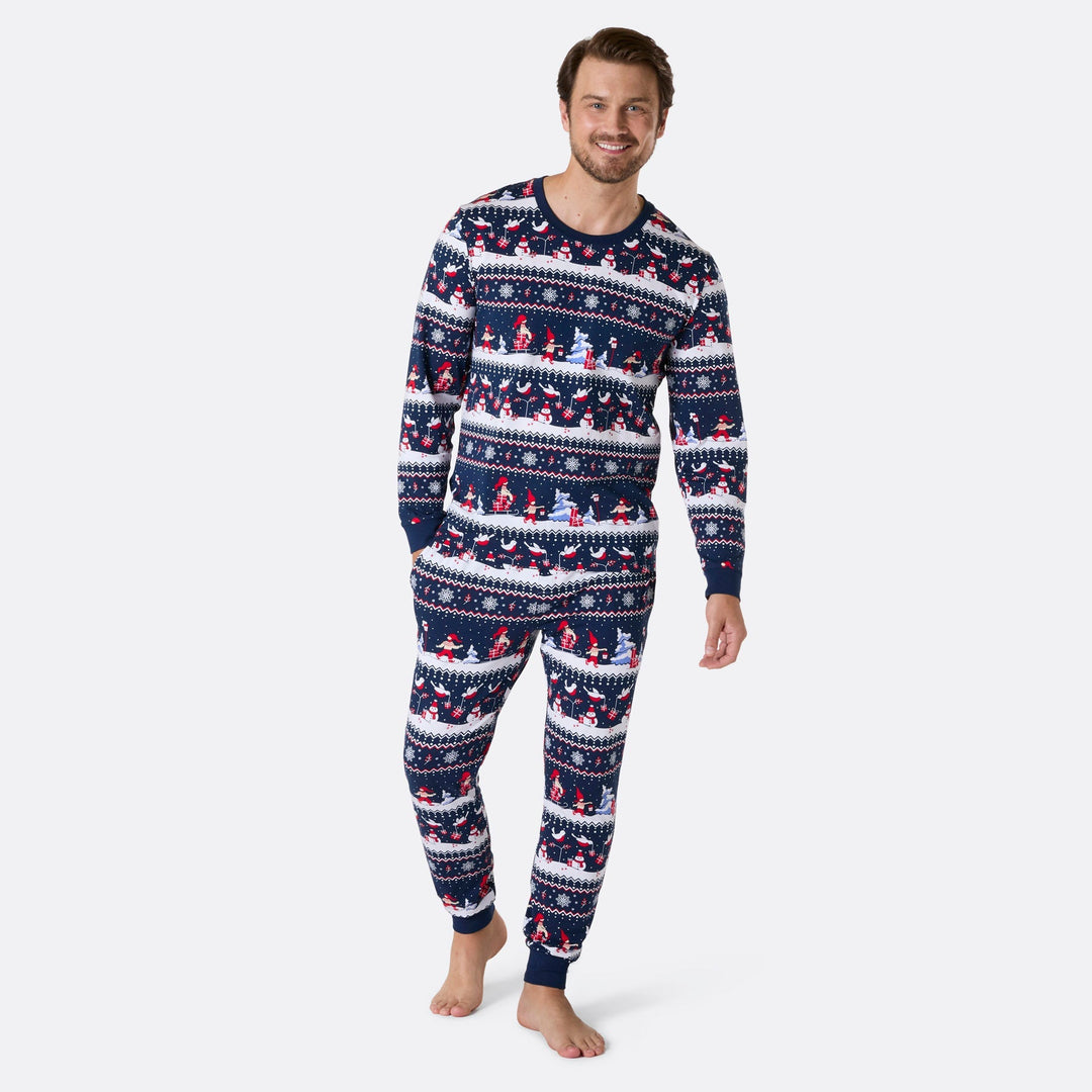 Men's Christmas Scenery Christmas Pyjamas