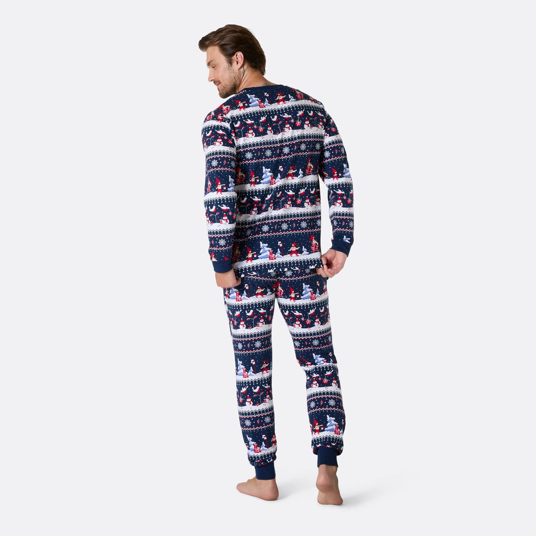 Men's Christmas Scenery Christmas Pyjamas