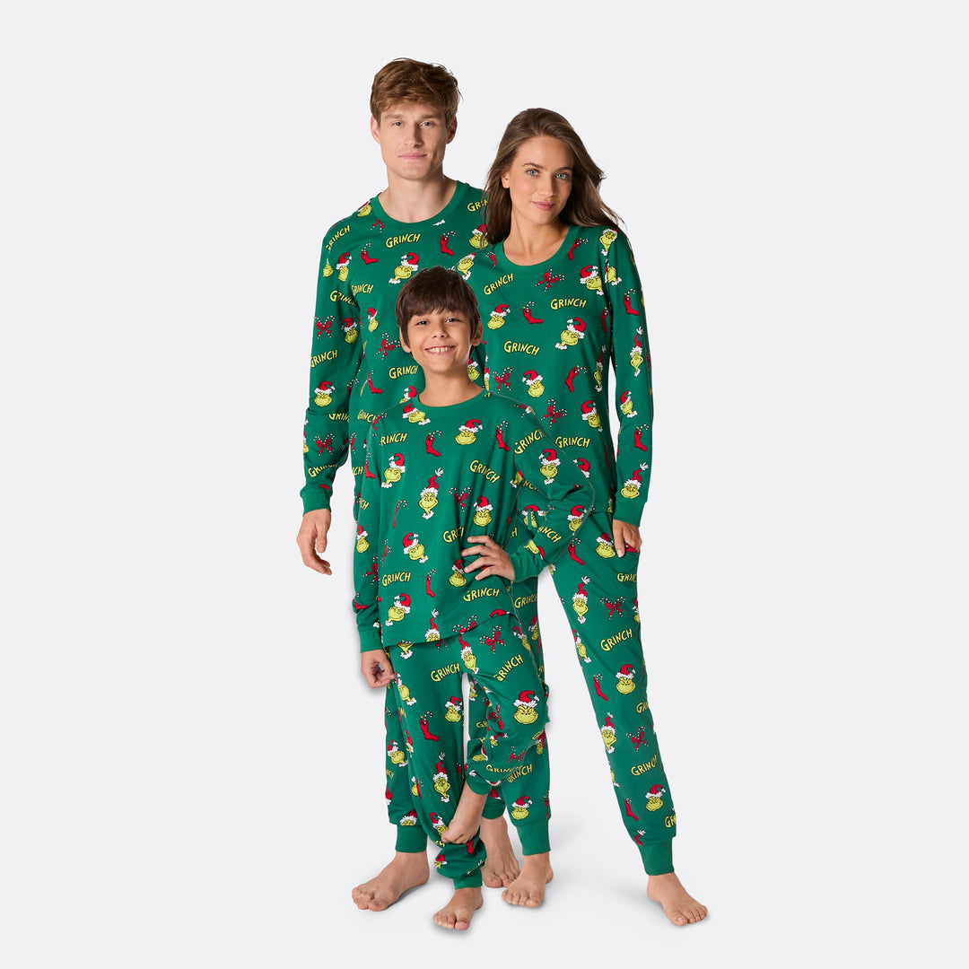 The Grinch Christmas Pyjamas Family