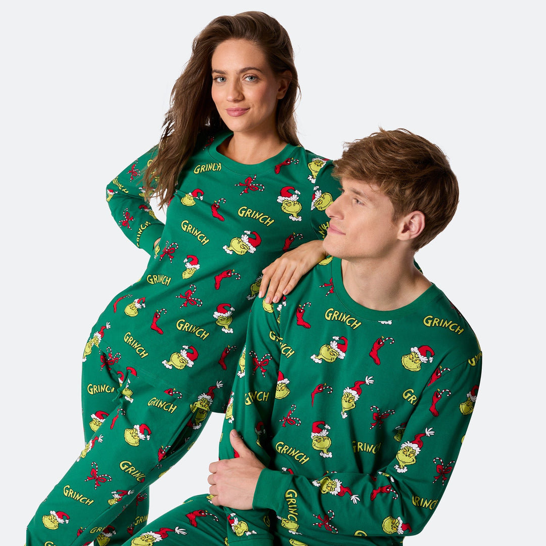 The Grinch Christmas Pyjamas Family