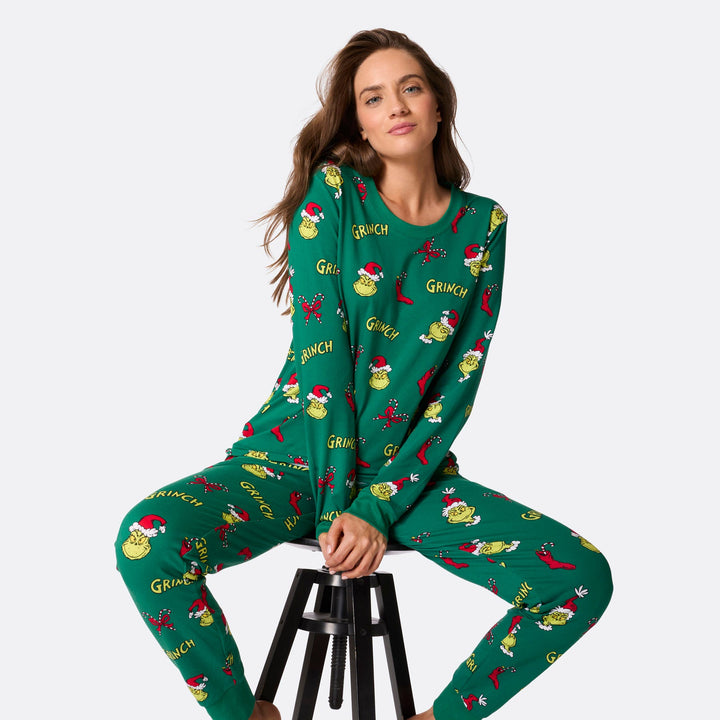 Women's The Grinch Christmas Pyjamas