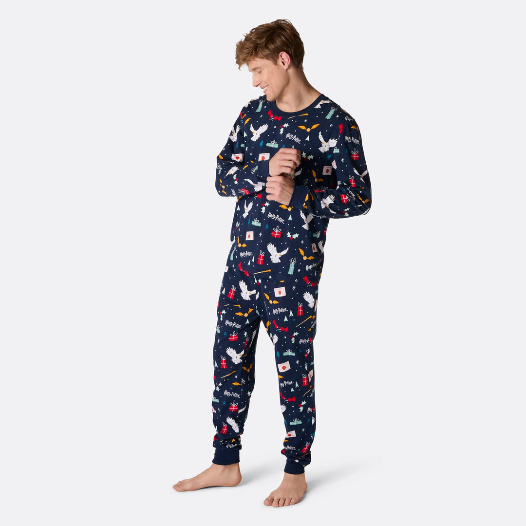 Men's Blue Harry Potter Pyjamas