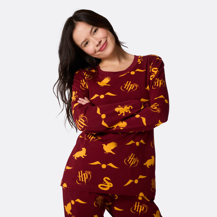 Women's Red Harry Potter Pyjamas