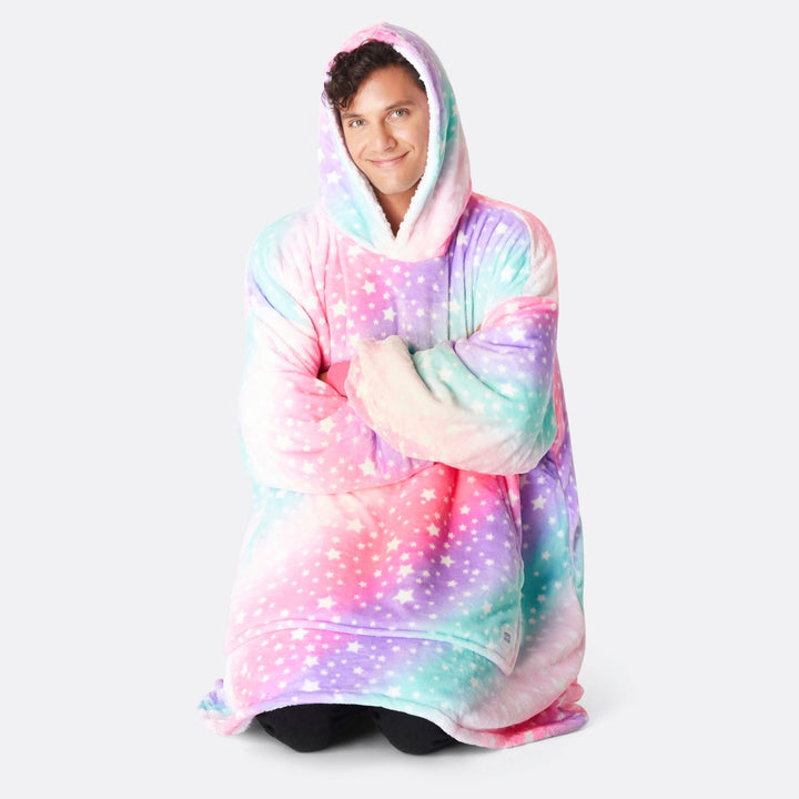 Pink Rainbow HappyHoodie