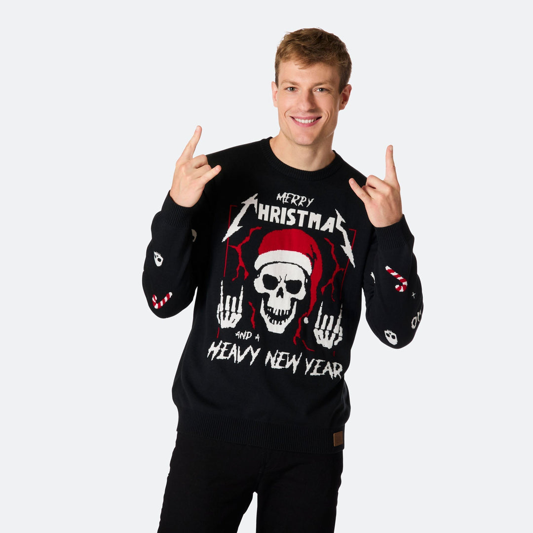 Men's Heavy New Year Christmas Jumper