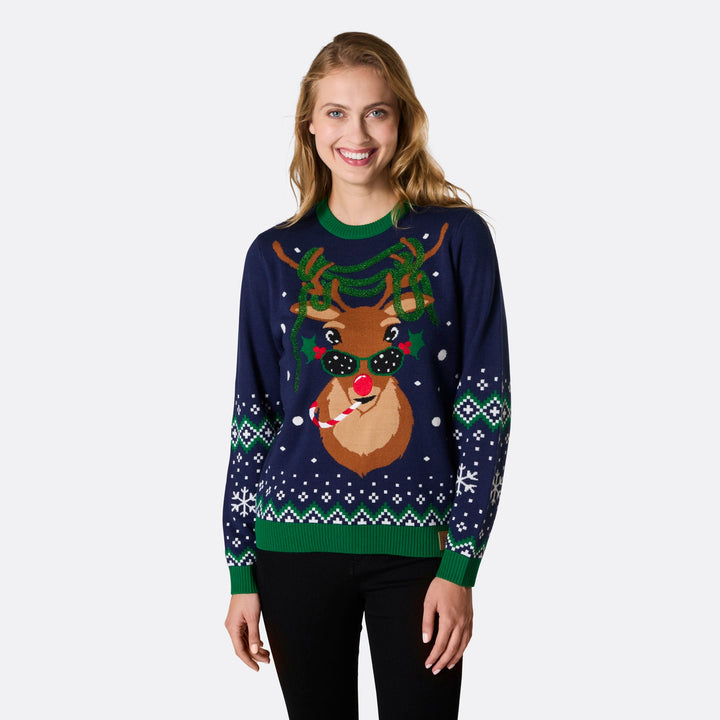Rudolph Matching Family Christmas Jumpers