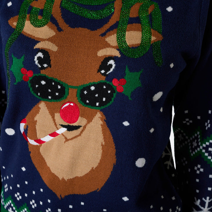 Rudolph Matching Family Christmas Jumpers