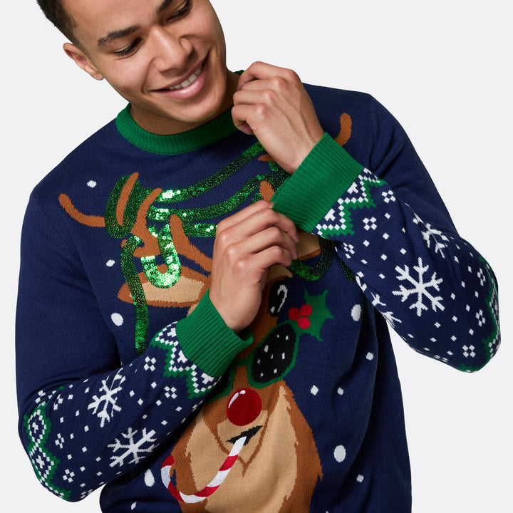 Rudolph Matching Family Christmas Jumpers
