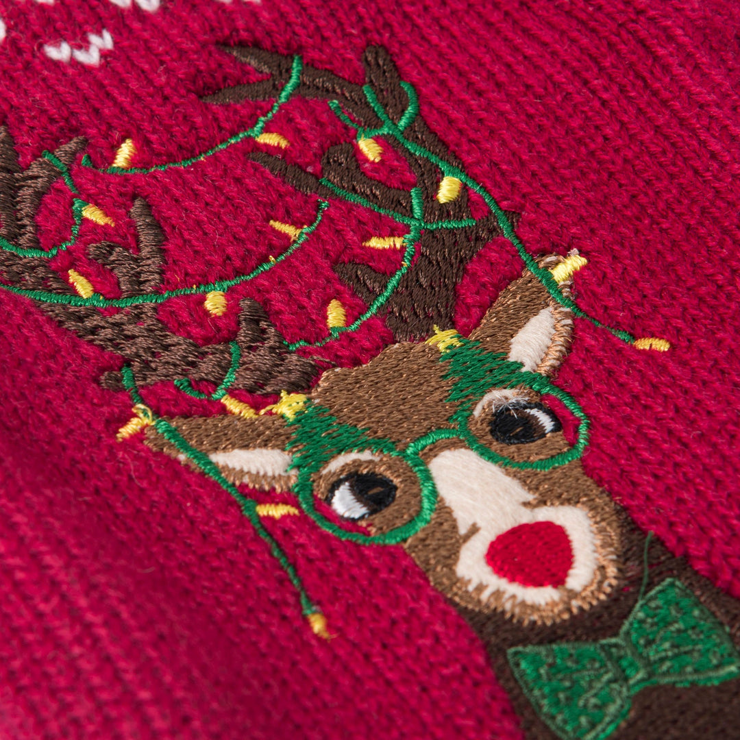 Reindeer Bottle Christmas jumper