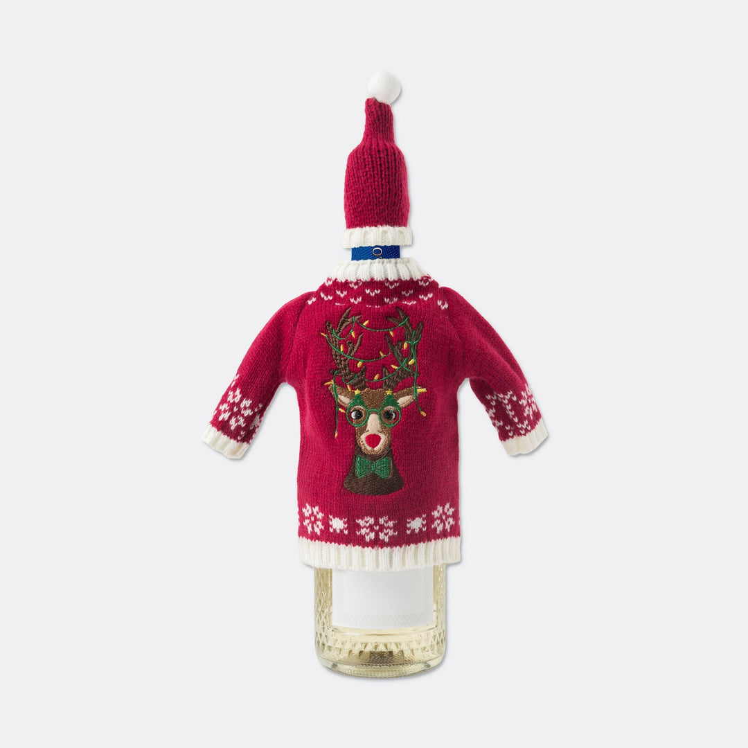 Reindeer Bottle Christmas jumper