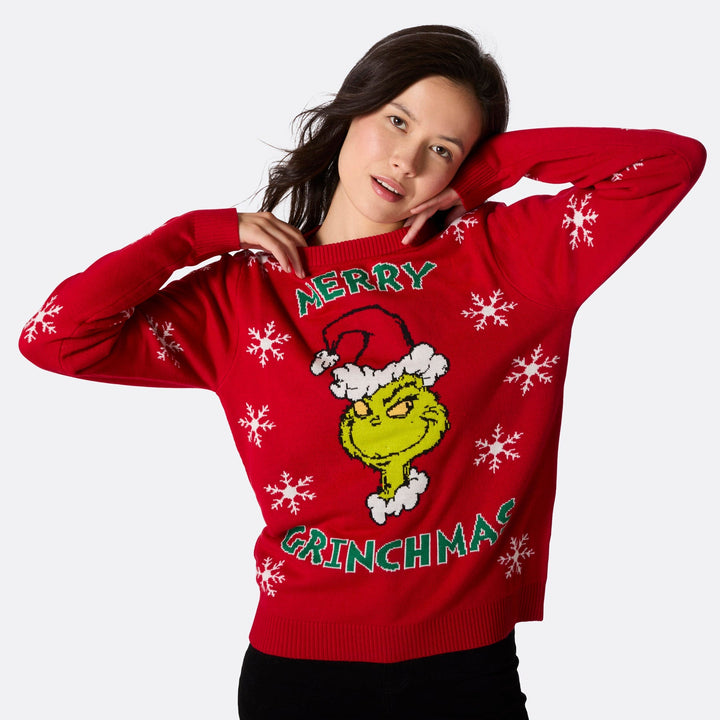 Women's Merry Grinchmas Christmas Jumper