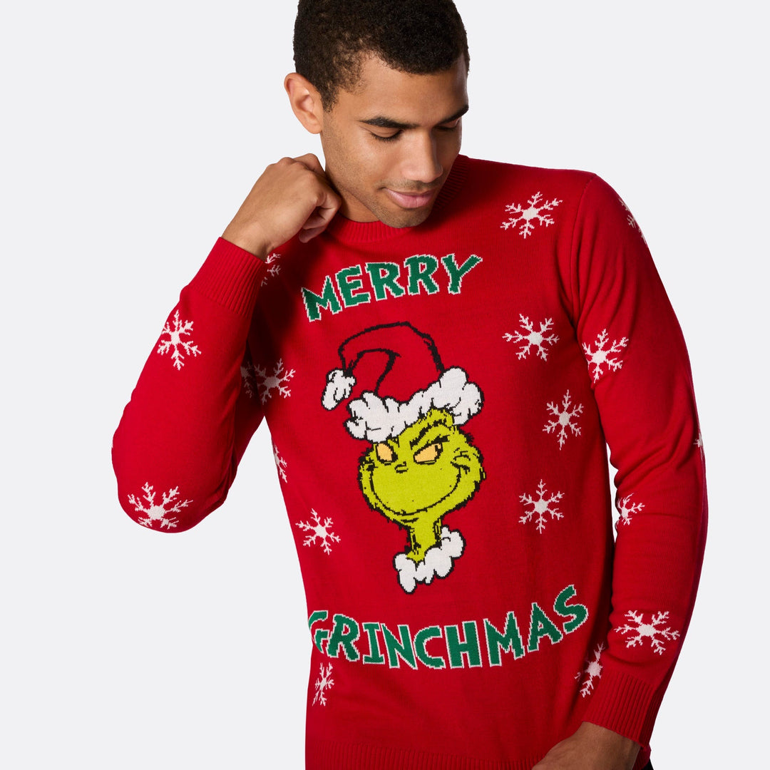 Men's Merry Grinchmas Christmas Jumper