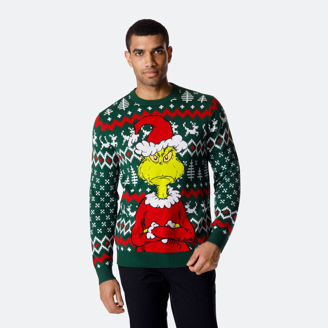 Men's The Grinch Christmas Jumper