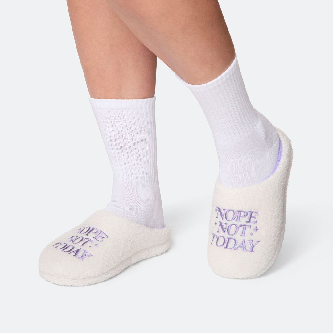 Nope Not Today Slippers