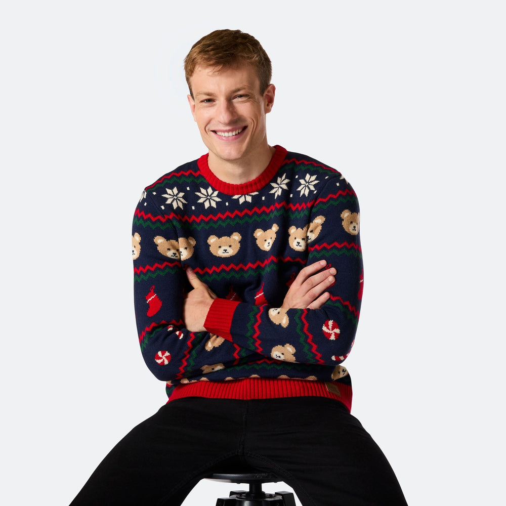 Men's Teddy Bear Christmas Jumper