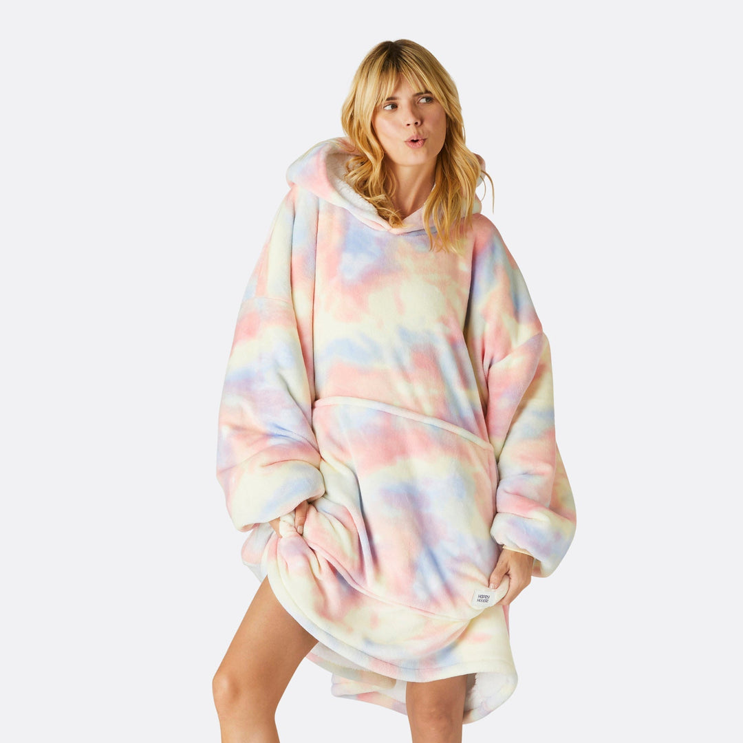 Tiedye Pastel HappyHoodie