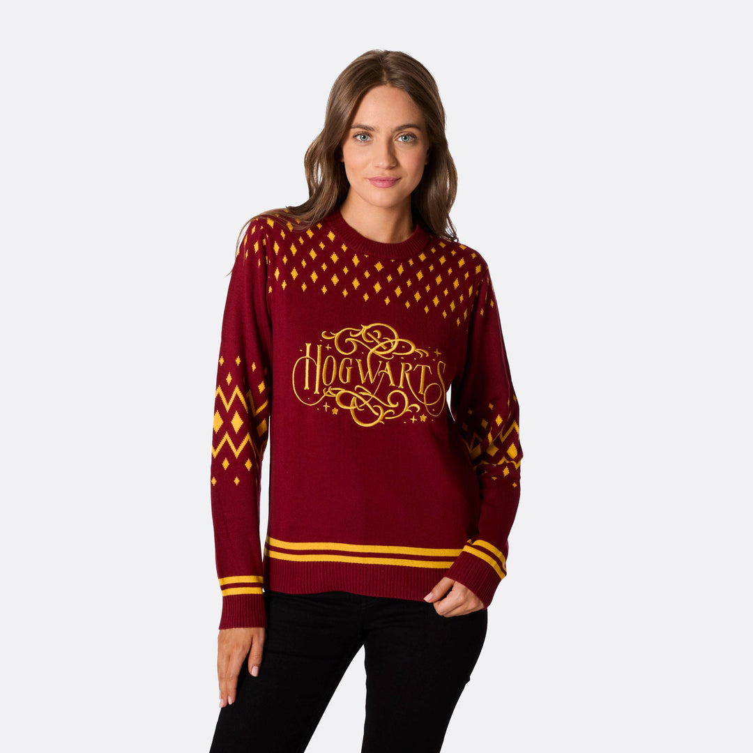 Women's Hogwarts Christmas Jumper