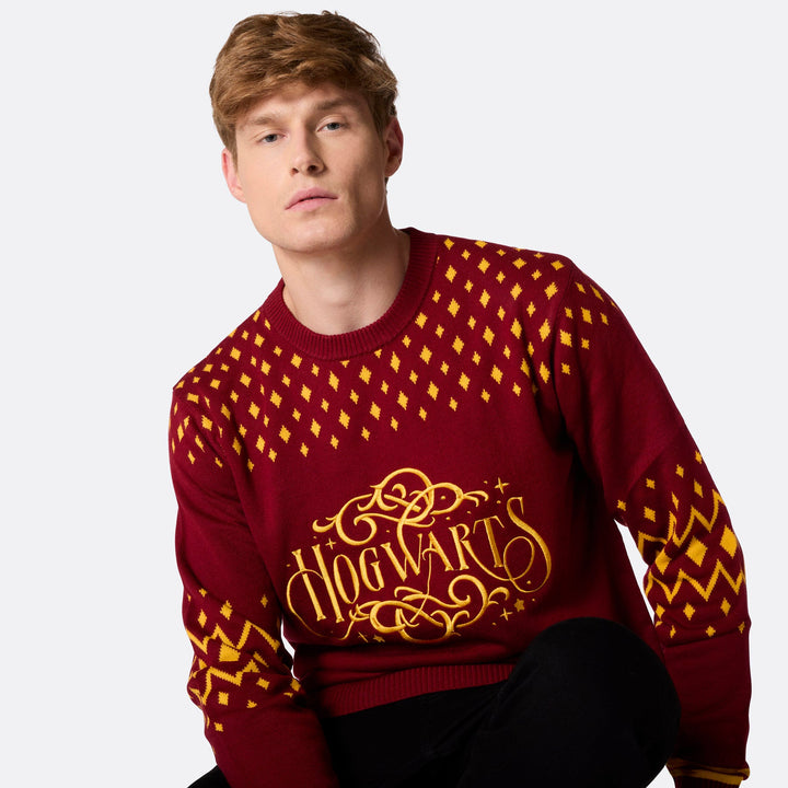 Men's Hogwarts Christmas Jumper