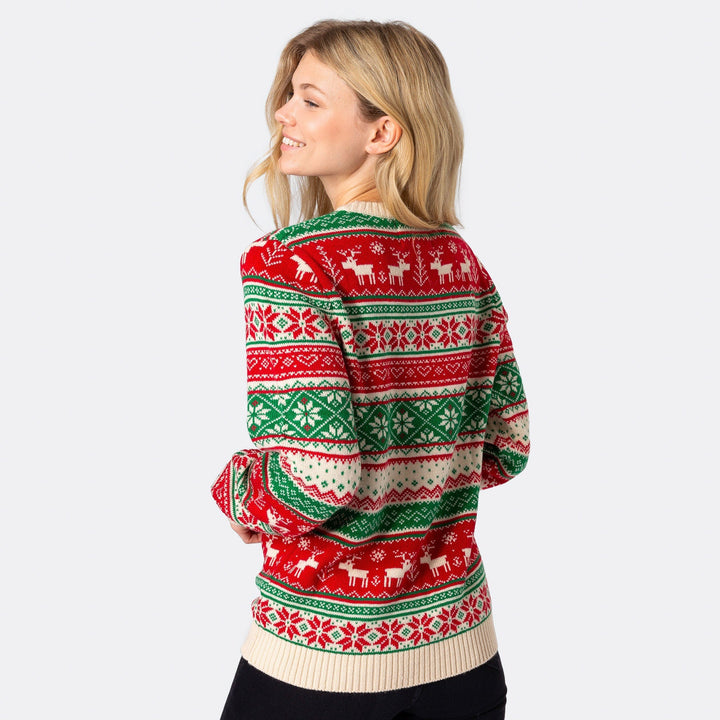 Women's Knitted Christmas Jumper