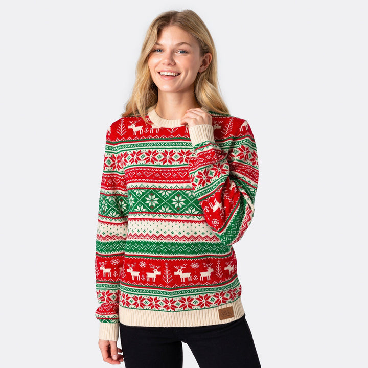 Women's Knitted Christmas Jumper