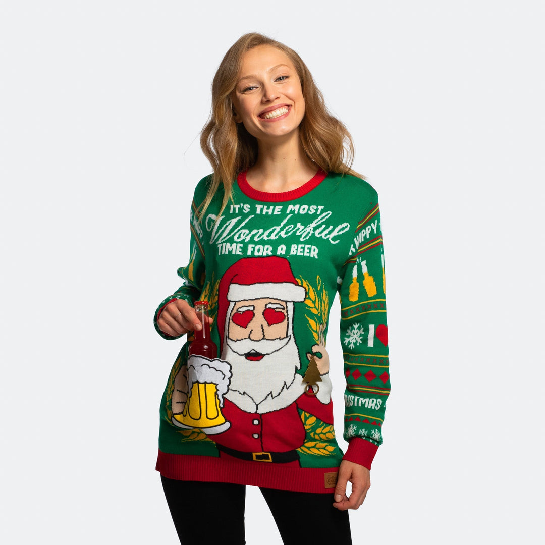 Women’s Most Wonderful Time for a Beer Christmas Jumper