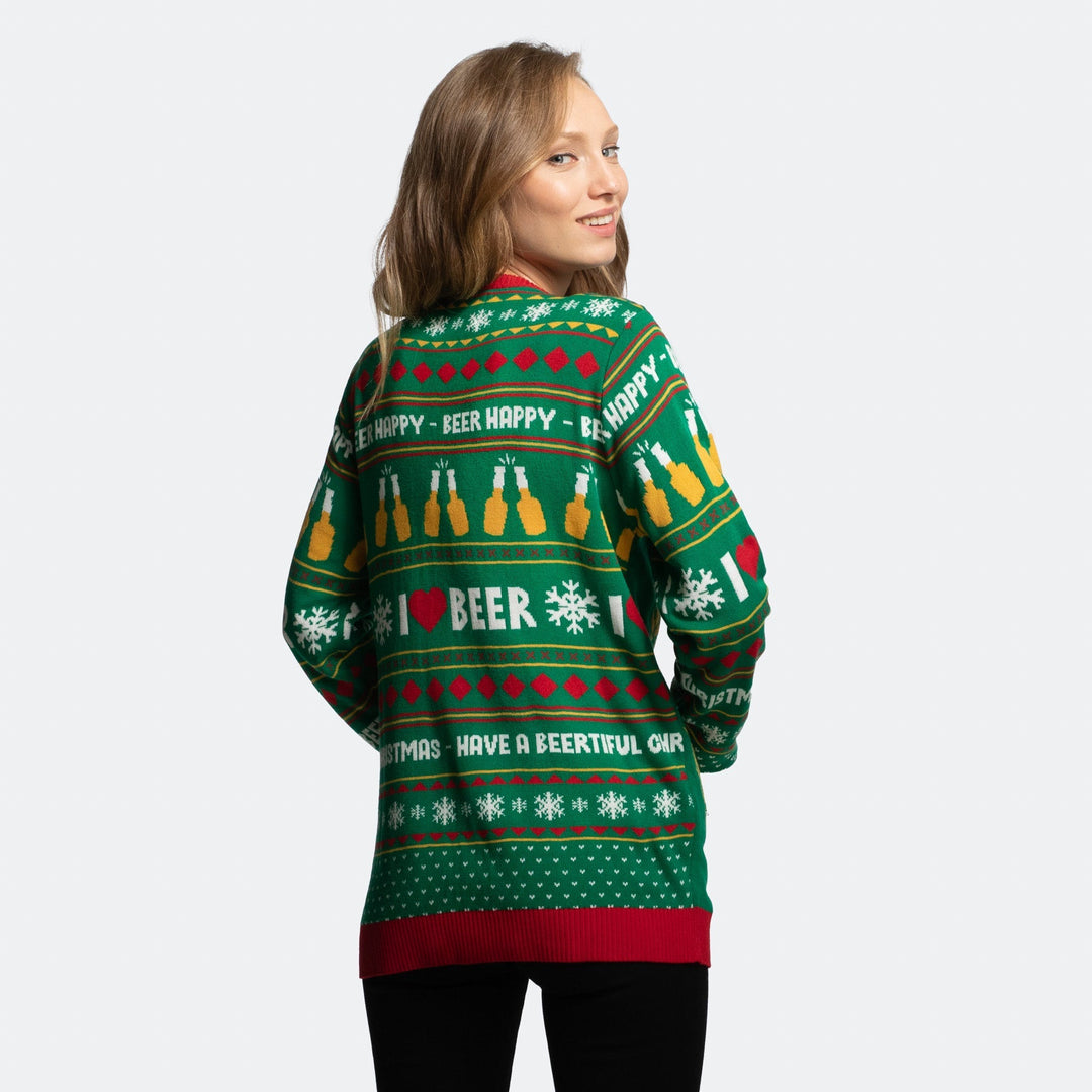 Women’s Most Wonderful Time for a Beer Christmas Jumper