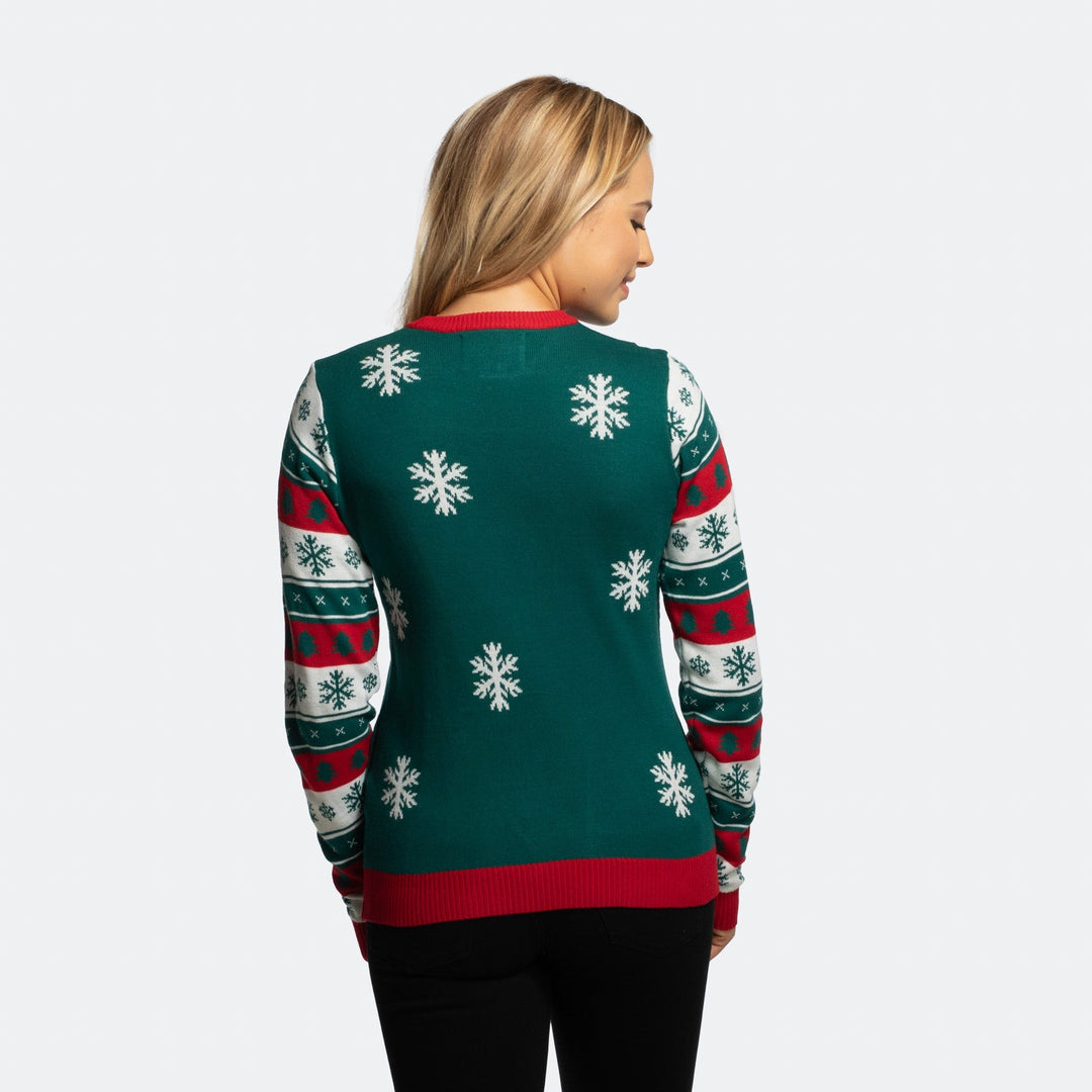 Women's You Miss, You Drink! Christmas Jumper